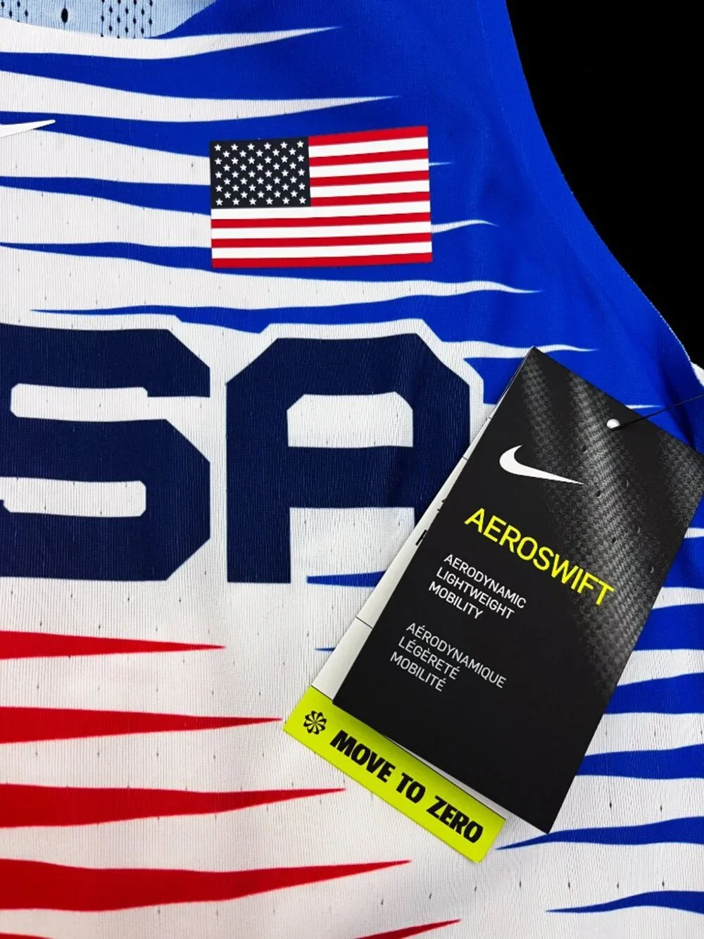 Nike NEW NWT Aeroswift ADV USA Olympics Running Singlet Tank Womens S CV0414-657